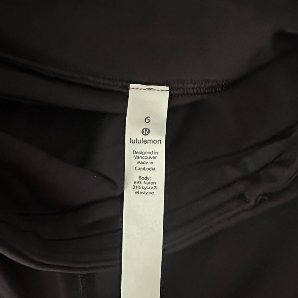 lululemon athletica Black Ankle Pants